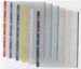 Buste forate in plastica colorate antiriflesso 
