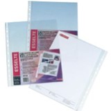 Buste forate in plastica lucide 22x30