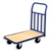 Carrello con pianale in legno