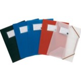 Cartelle con elastico in plastica