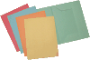 Cartelline in cartoncino 3 lembi (conf.50 pezzi)