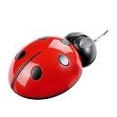 Mouse ottico COCCINELLA