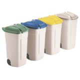 Portarifiuti 100 litri con ruote