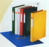 Raccoglitori 2 anelli plastica con etichetta A4