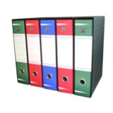 Raccoglitori con custodia dorso cm 8